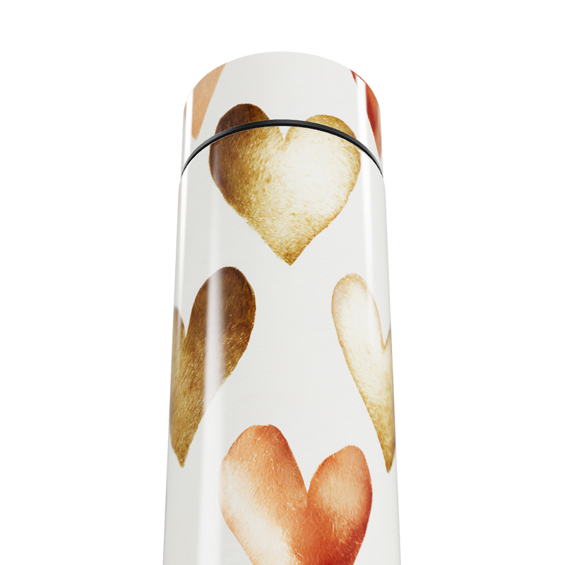 Garrafa Térmica Touch - Coração Branco