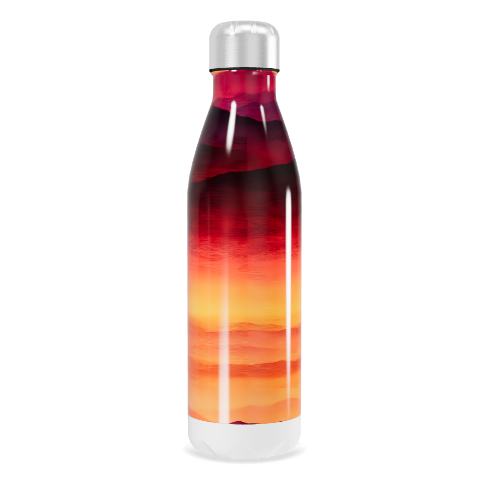 Garrafa Inox - Estampa Pôr do Sol