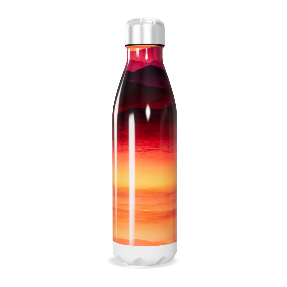 Garrafa Inox - Estampa Pôr do Sol