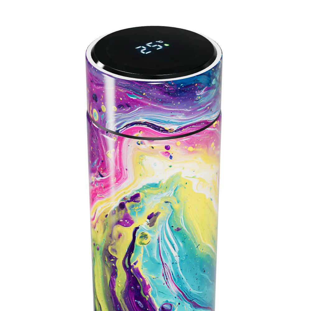 Garrafa Térmica Touch - Estampa Colorida