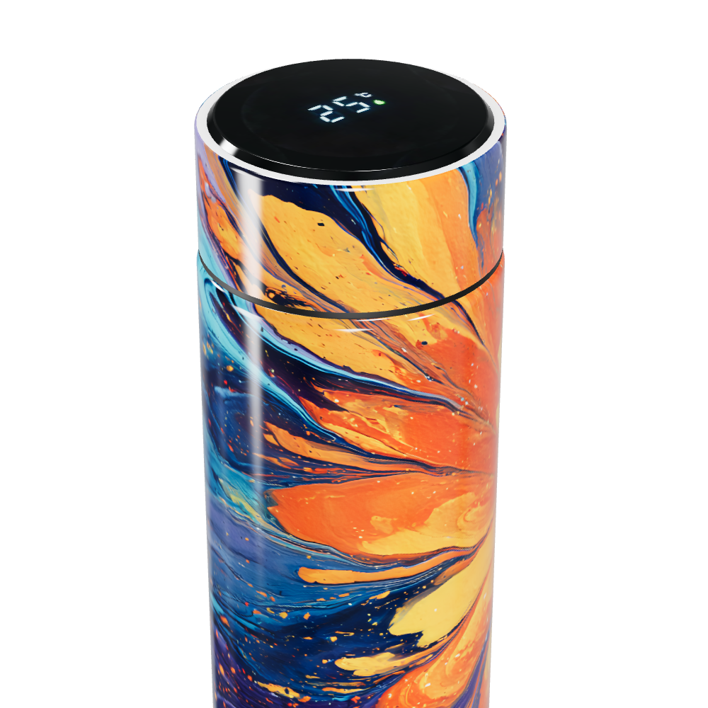 Garrafa Térmica Touch - Estampa Colorida Digital