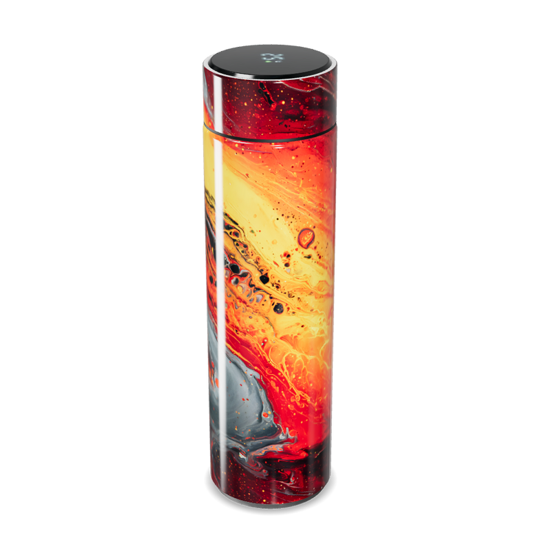 Garrafa Térmica Touch - Estampa Abstrata Colorida