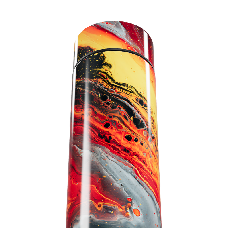 Garrafa Térmica Touch - Estampa Abstrata Colorida