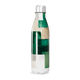 Garrafa Inox - Verde com Estampa Geométrica