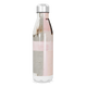 Garrafa Inox Rosa Bege Estampada