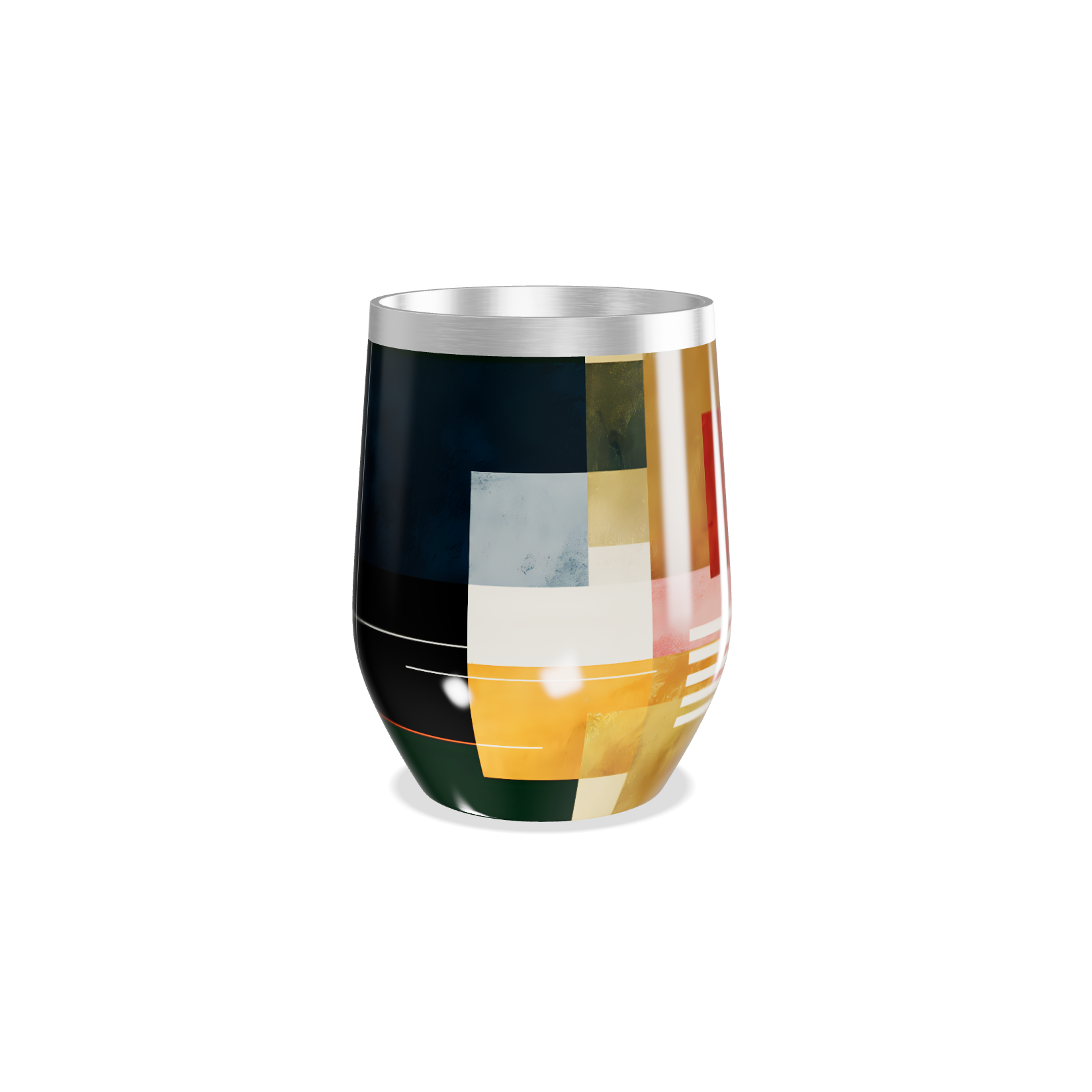 Copo Térmico Slim - Multicolorido Inox