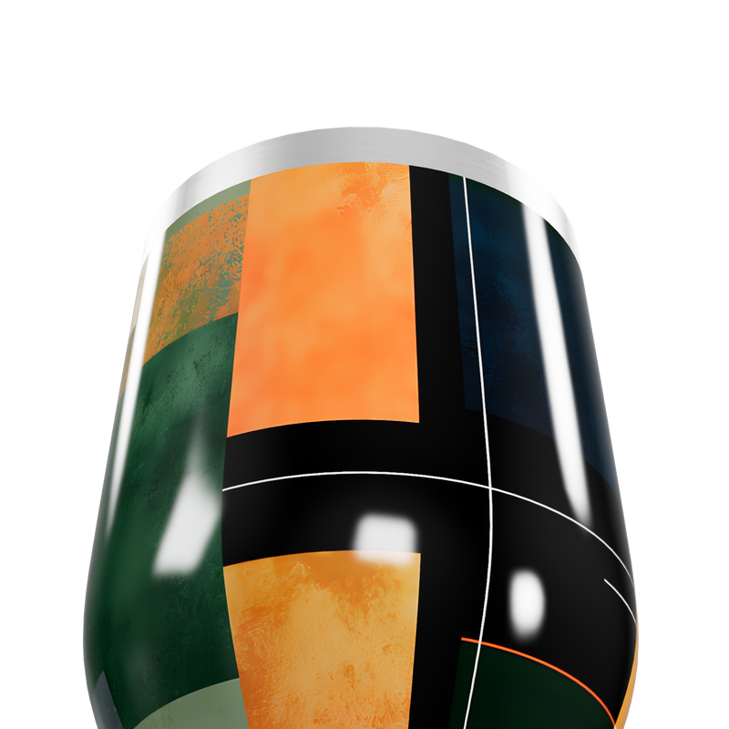 Copo Térmico Slim - Multicolorido Inox