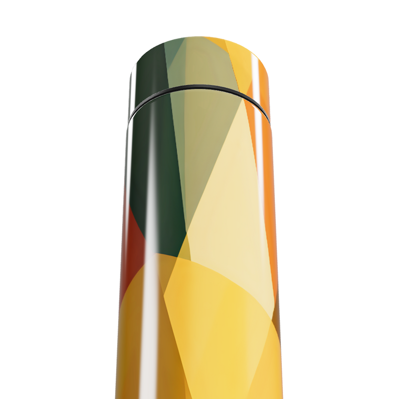 Garrafa Térmica Touch - Estampa Geométrica Colorida