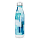 Garrafa Inox - Estampa Azul Geométrica