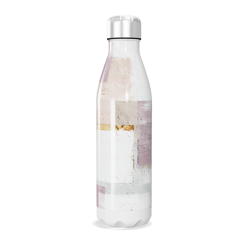 Garrafa Inox - Estampa Geométrica Colorida