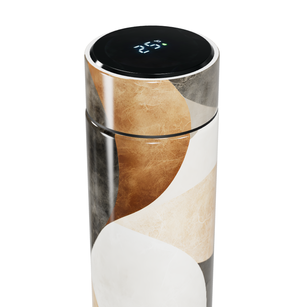 Garrafa Térmica Touch - Estampa Geométrica