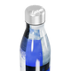 Garrafa Inox - Azul com Estampa Moderna