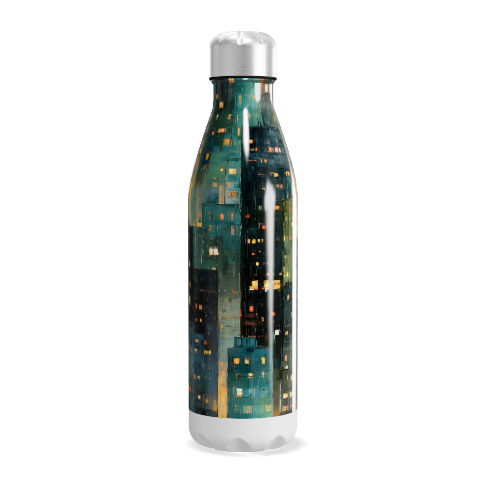 Garrafa Inox - Cidade Noturna