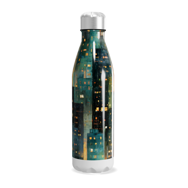 Garrafa Inox - Cidade Noturna