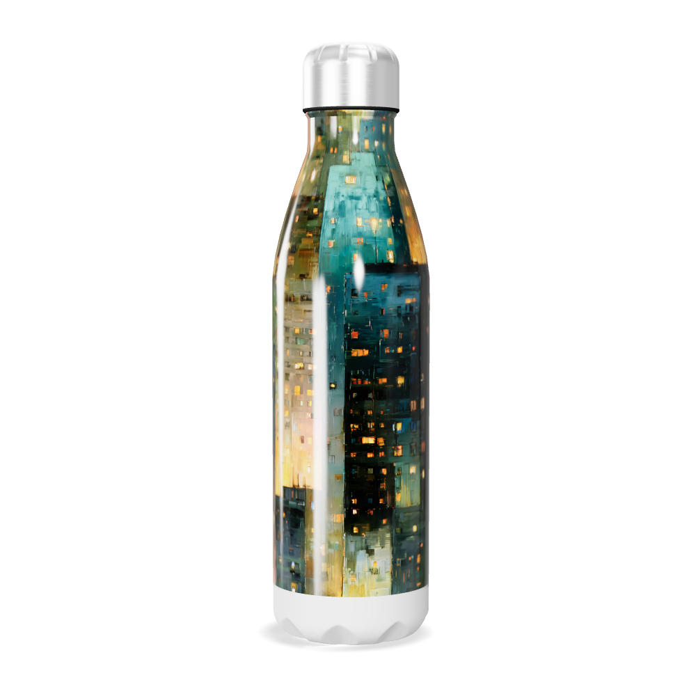 Garrafa Inox - Cidade Noturna
