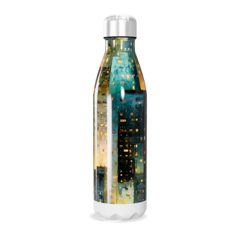 Garrafa Inox - Cidade Noturna