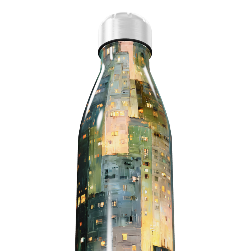 Garrafa Inox - Cidade Noturna