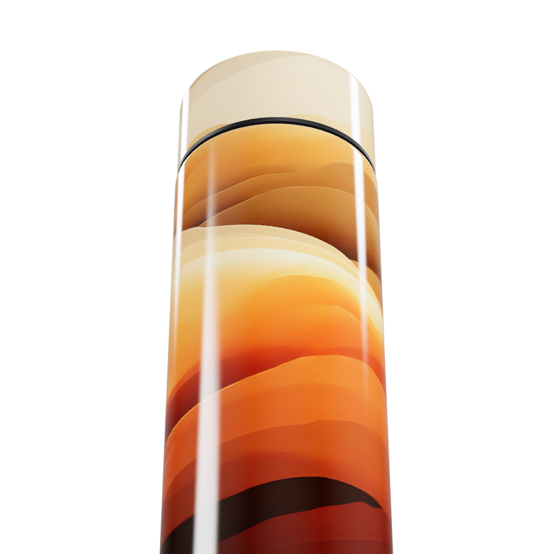 Garrafa Térmica Touch - Estampa Laranja Digital