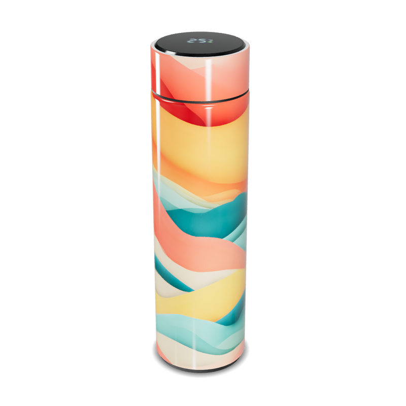 Garrafa Térmica Touch - Estampa Colorida