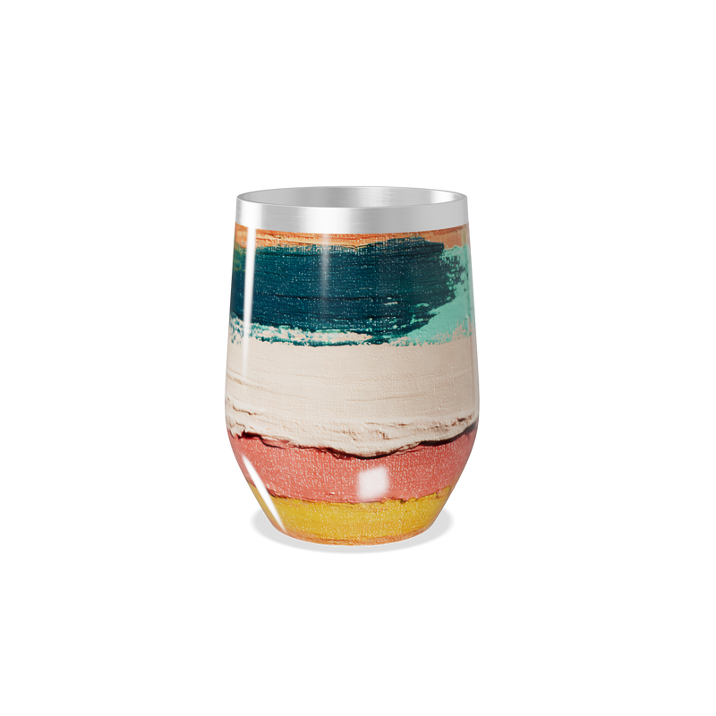 Copo Térmico Slim - Multicolorido Aço Inox