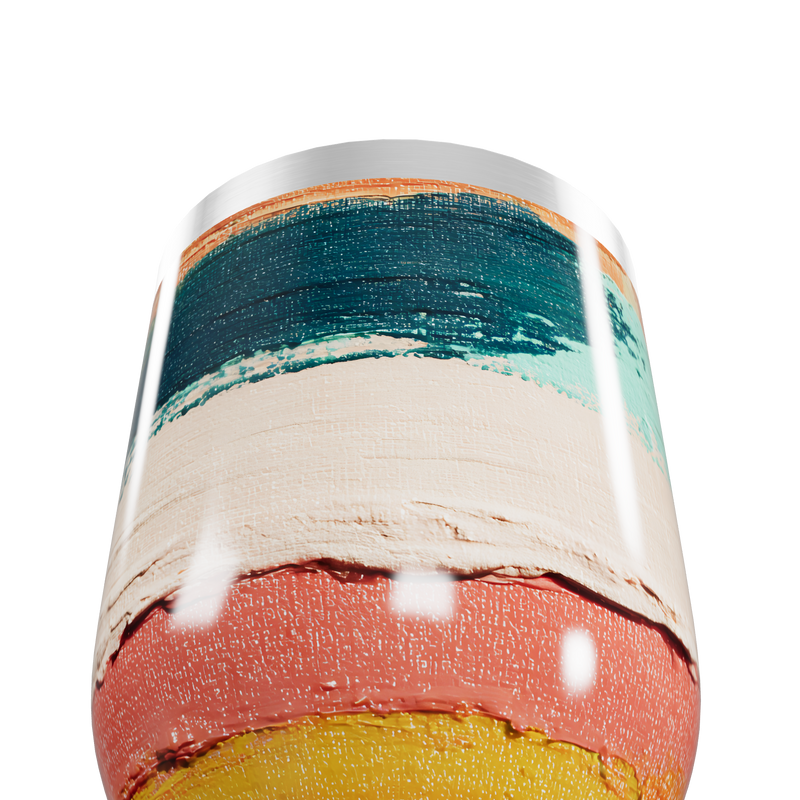 Copo Térmico Slim - Multicolorido Aço Inox