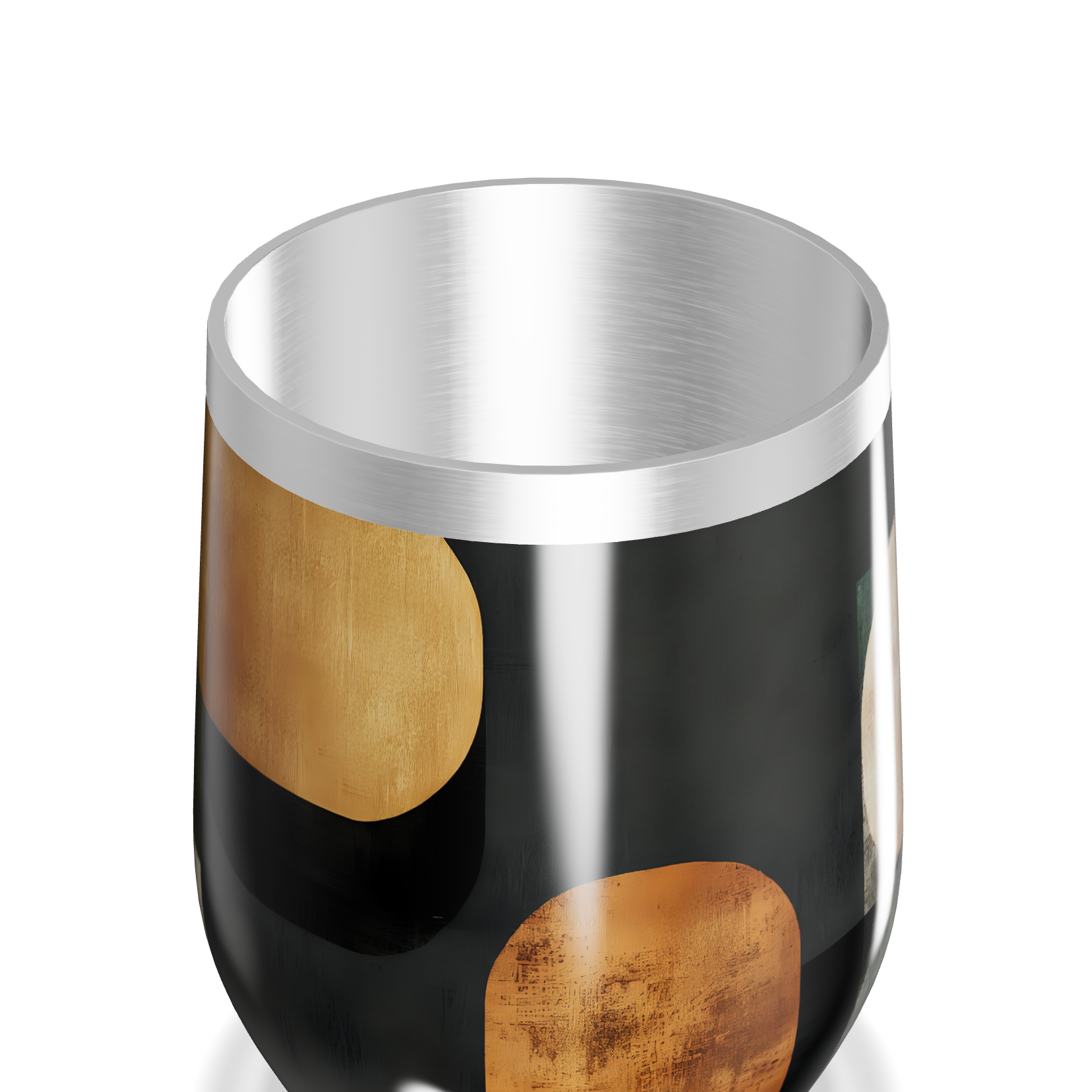 Copo Térmico Slim - Design Geométrico Colorido