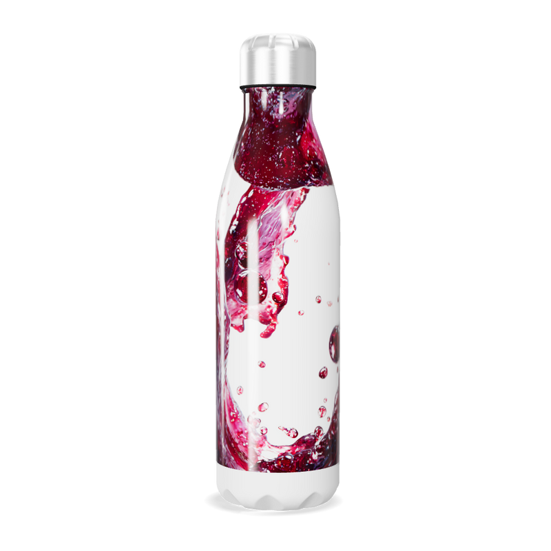 Garrafa Inox - Estampa de Vinho