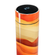 Garrafa Térmica Touch - Estampa Ondas Laranja