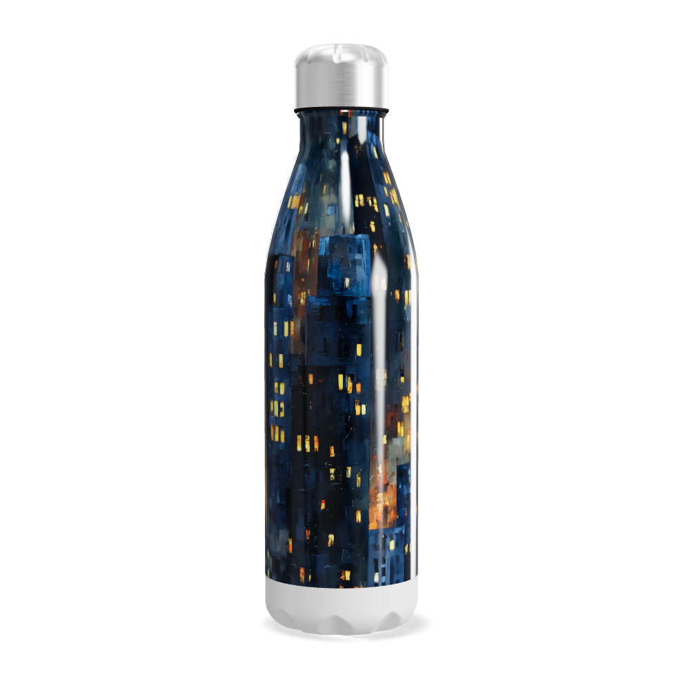 Garrafa Inox - Estampa Noturna 500ml