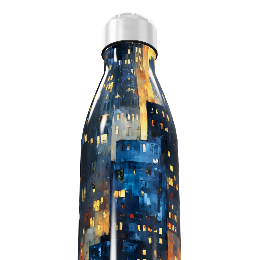 Garrafa Inox - Estampa Noturna 500ml