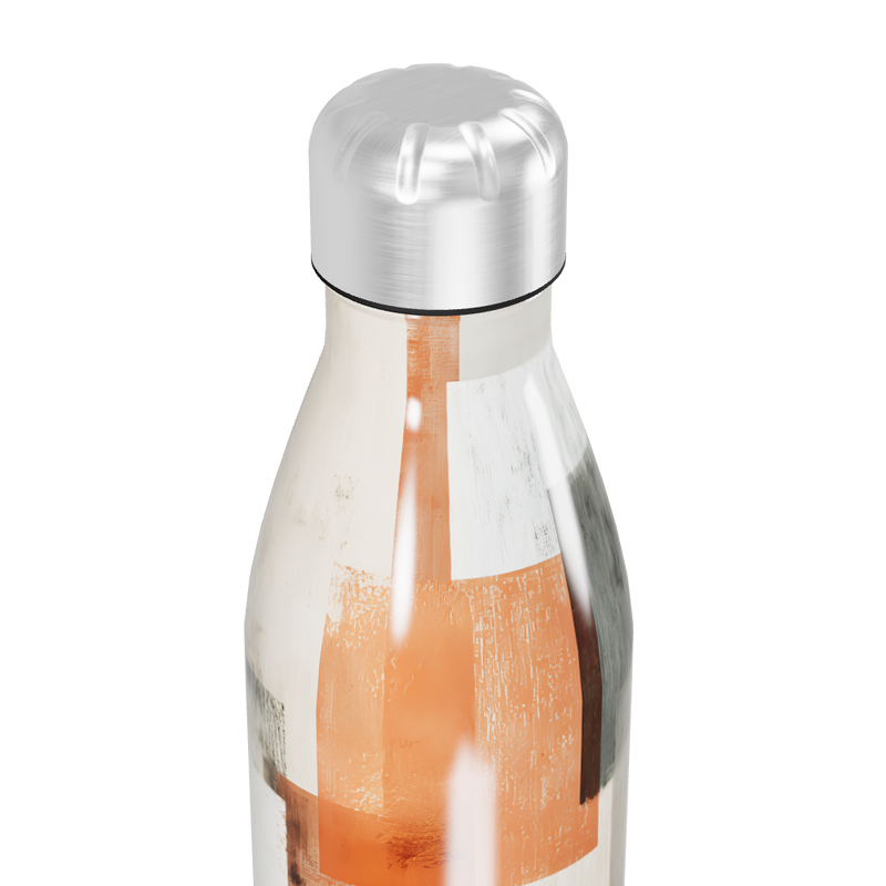 Garrafa Inox - Estampa Geométrica Colorida