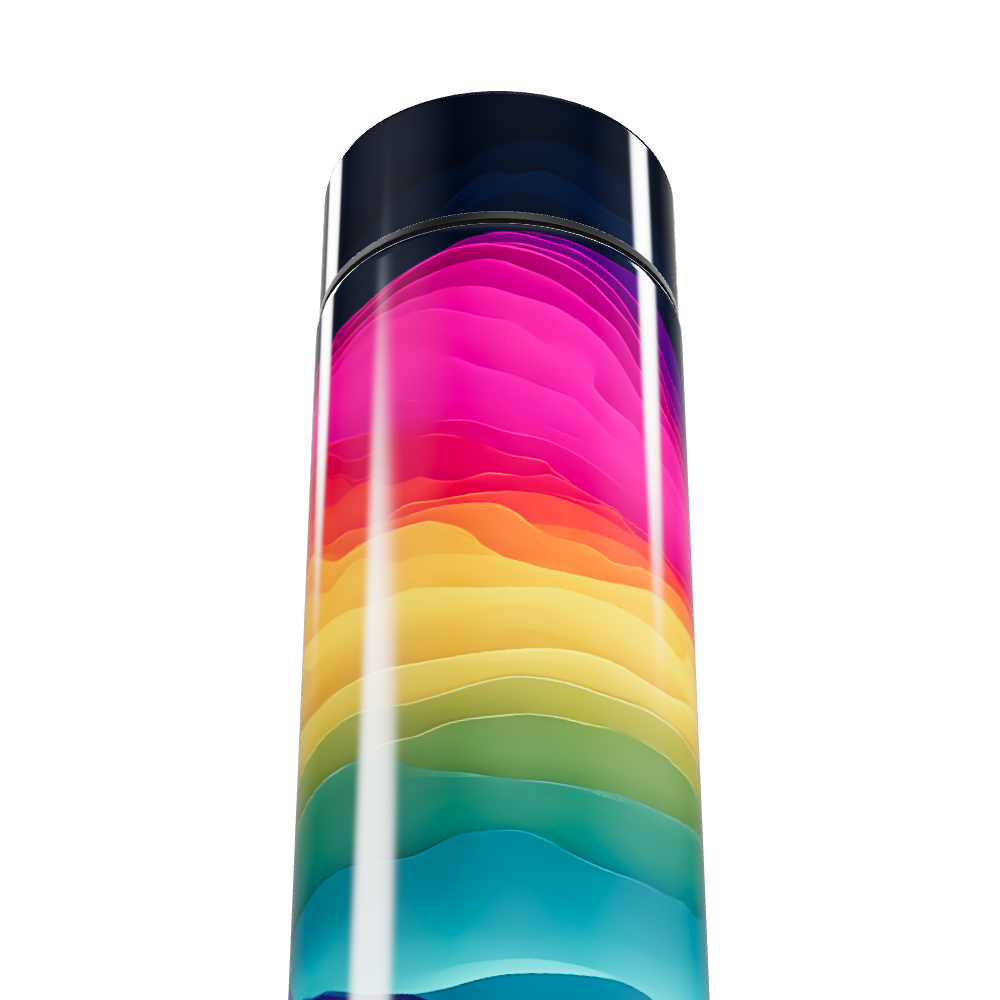 Garrafa Térmica Touch - Colorida com Display Digital