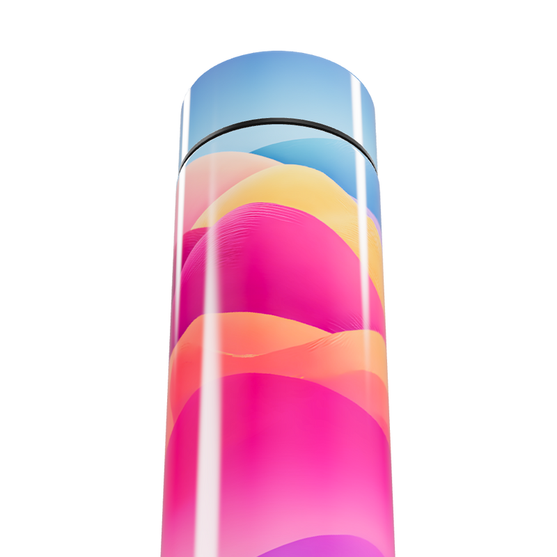 Garrafa Térmica Touch - Colorida Digital LED