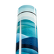 Garrafa Térmica Touch - Design Azul Ondulado