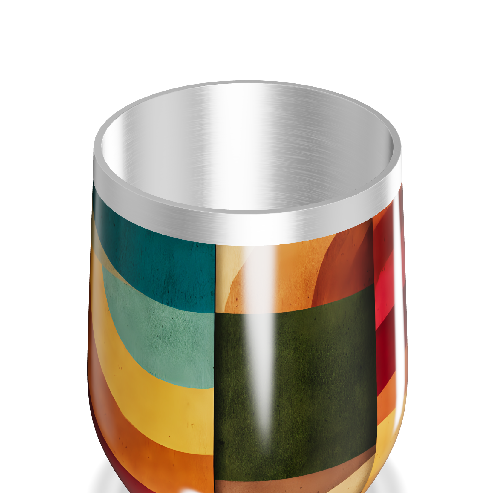 Copo Térmico Slim - Colorido em Aço Inox