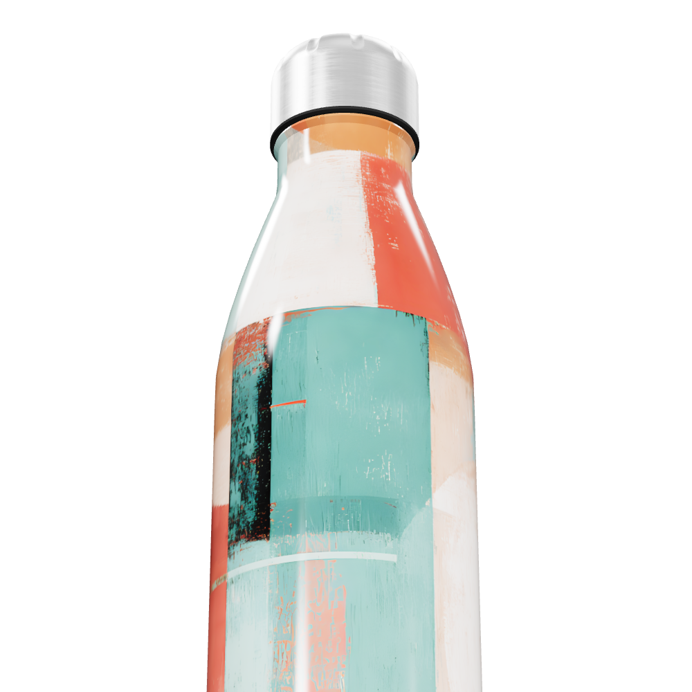 Garrafa Inox - Estampa Colorida