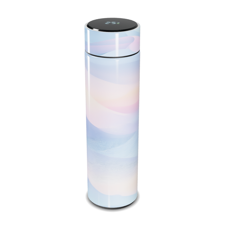 Garrafa Térmica Touch - Estampa Pastel Digital