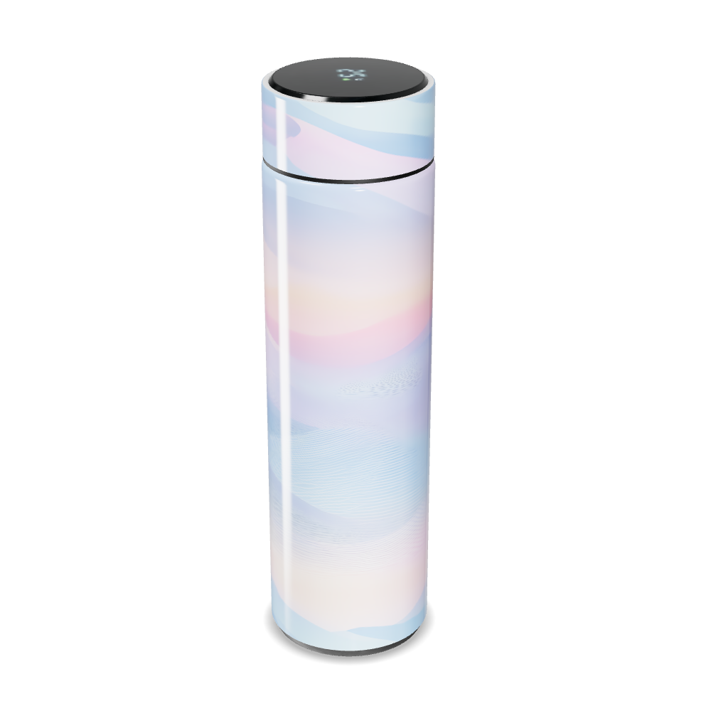 Garrafa Térmica Touch - Estampa Pastel Digital