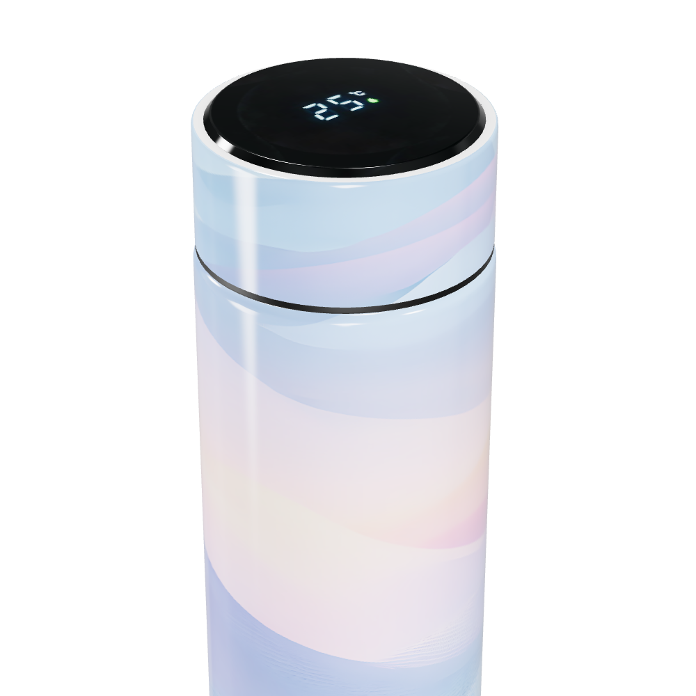 Garrafa Térmica Touch - Estampa Pastel Digital