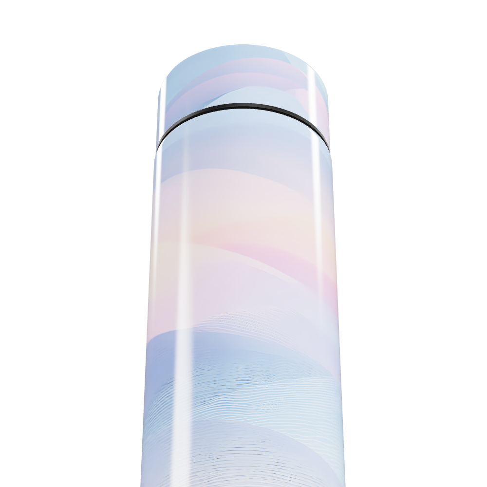 Garrafa Térmica Touch - Estampa Pastel Digital