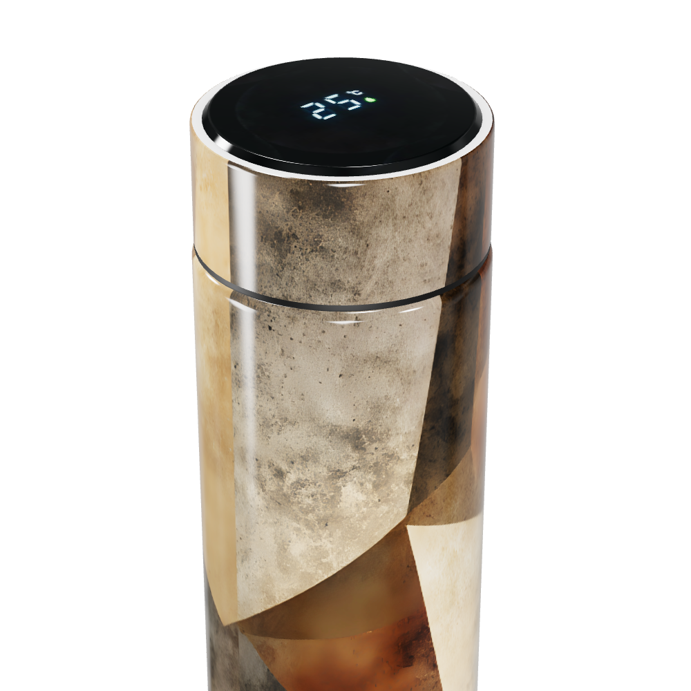 Garrafa Térmica Touch Estampa Geométrica