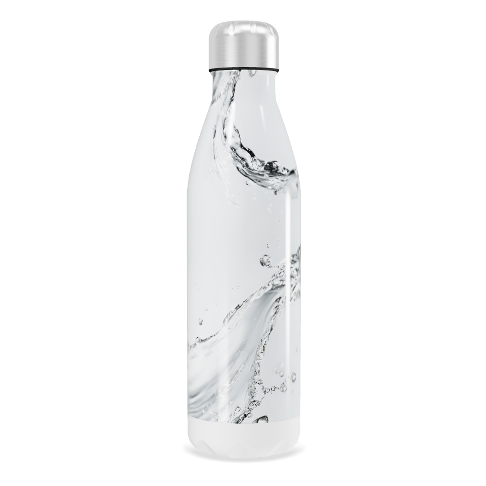 Garrafa Inox - Branca Design Água