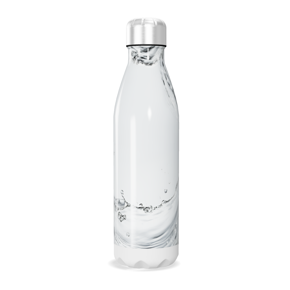 Garrafa Inox - Branca Design Água