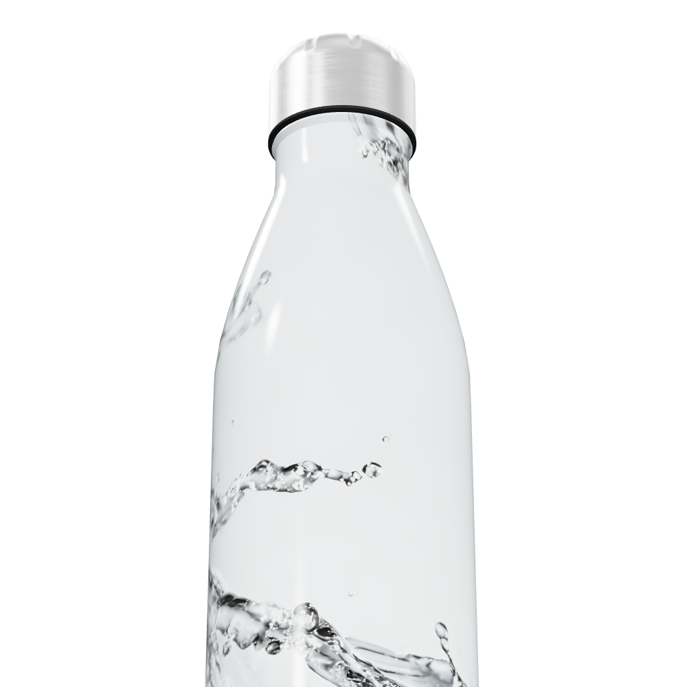 Garrafa Inox - Branca Design Água