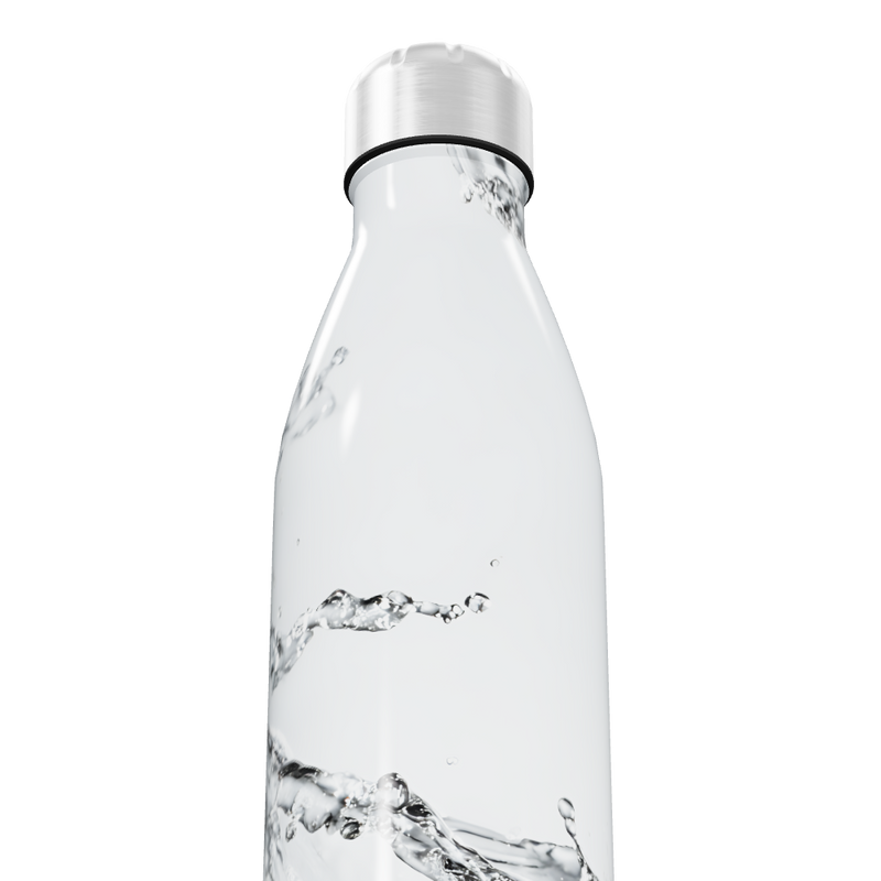 Garrafa Inox - Branca Design Água