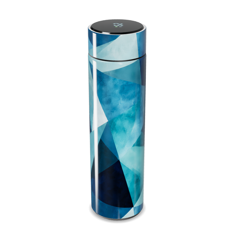 Garrafa Térmica Touch - Azul Geométrica