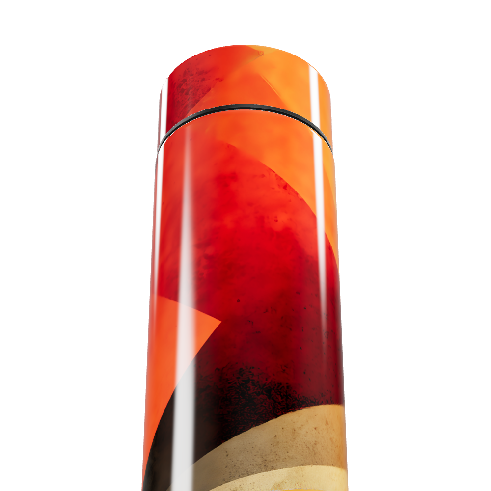 Garrafa Térmica Touch - Estampa Abstrata Colorida