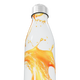 Garrafa Inox - Estampa Splash Laranja