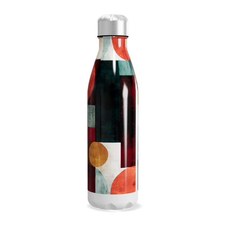 Garrafa Inox Estampada Colorida
