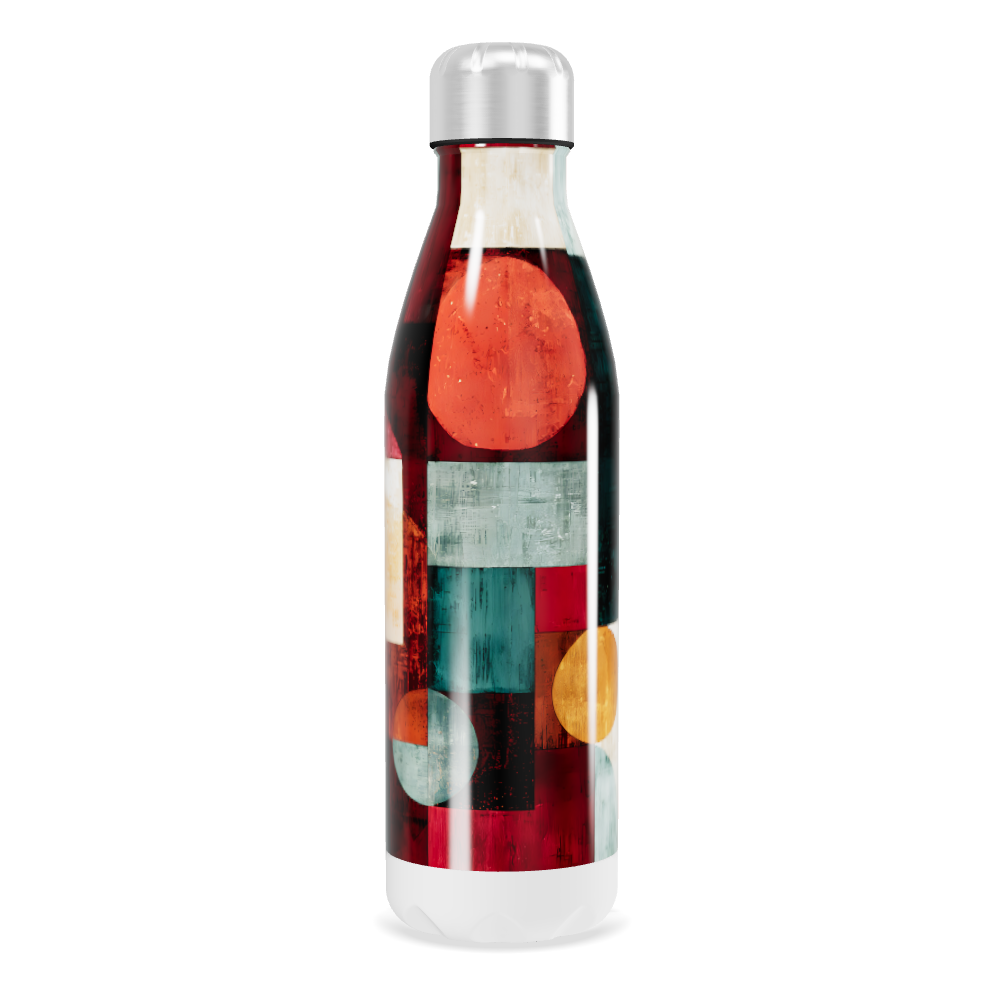 Garrafa Inox Estampada Colorida